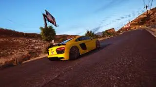 GTA V Audi R8 V10 Plus RealPhysics Mod NaturalVision Remastered + ENB +Reshade 3.0 on 60FPS/2K