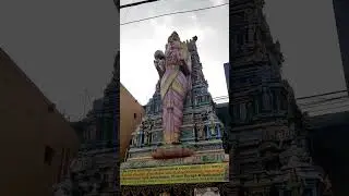 #om #shakti Indian mega statue 🕉🙏🏾🌸 #divine #hinduism #temple #sanatandharma #hindu #durga #navratri