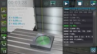 VMC ME G68 and G02 ka Explaination and the M98 and M99 explaination in  the simple Hindi Simulator