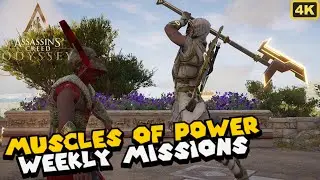 Assassin&rsquo;s Creed Odyssey Weekly Missions | Muscles of Power + Bounty on Mercenary