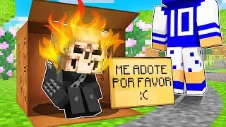 NINGUÉM quer adotar o BEBÊ MOTOQUEIRO FANTASMA no Minecraft
