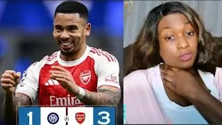 Champions League: Inter Milan 1-3 Arsenal (Week 7 Post Match Results)