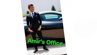 Amir's office vlog ..#ridaamir