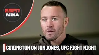Colby Covington patronizes Buckley fight, insists Jon Jones is SCARED of Tom Aspinall 👀 | ESPN MMA