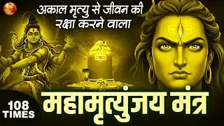 Powerful Mahamrityunjay Mantra 108 TIMES -  महामृत्युंजय मंत्र सुनने अकाल मृत्यु का भय मिट जाता है