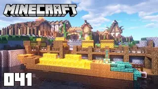 Minecraft 1.16.5 Survival Let's Play #41 - Building a Narrowboat