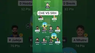 CHE VS SRH DREAM 11 TEAM PREDICTION DREAM 11 WINNING TEAM PREDICTION CHENNAI VS HYDERABAD #dream11