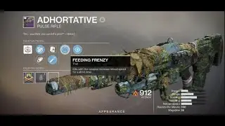 Weapon Review - Adhortative - The Gollum of ugly Pulse Rifles