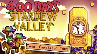 Я играл в 400 дней в Stardew Valley (финал)