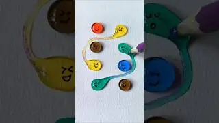 Colors Cute Water Drop 🫧💫 #games #funny #line #shorts