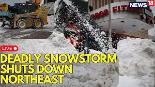 LIVE US NEWS | Massive Snowstorm Cripples Northeast, Authorities Issue Urgent Warnings | N18G