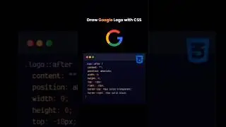 CREATE Google Logo in 5 Minutes with PURE CSS!