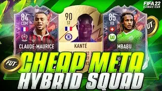 FIFA 22 | BEST POSSIBLE CHEAP OVERPOWERED 250K/500K HYBRID EVER!✅ | META TEAM | FUT 22 SQUAD BUILDER