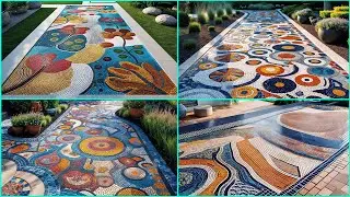 Modern Pathway Designs Beautiful Mosaic Design Ideas 2025-2026