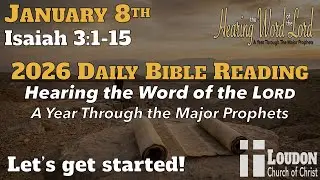 2026 Daily Bible Reading - January 8