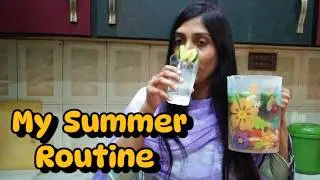 My Summer Routine ⛱️🌴 Healthy Drink Recipe 🥒🍸