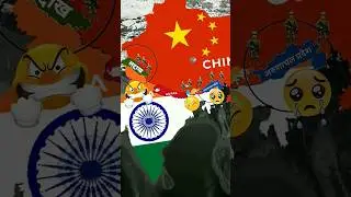Indian Border / international Border Dispute #map #geopolitics #geography #facts #bharat