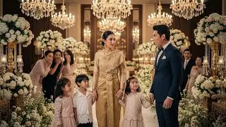 เชิญภรรยาเก่ามางานแต่งเพื่อดูถูก — แต่มหาเศรษฐีถึงกับร้องไห้เมื่อเธอมาพร้อมลูกสามคน!