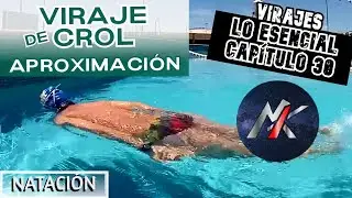 🏊 VIRAJE de CROL: APROXIMACIÓN ↪ Capítulo 30: VIRAJES ♒ [Lo Esencial]