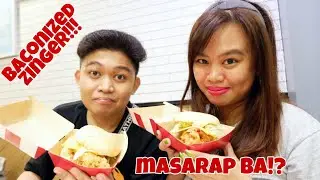 We Tried the New KFC Baconized Zinger!