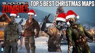 Top 5 BEST Christmas Zombie Maps In Black Ops 3 Zombies!