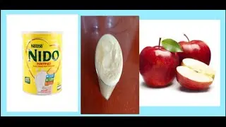 #shorts#Nido Apple Milkshake Recipe ~Milk Powder Apple Shake @Bushra Shamim