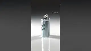 10 MFD Capacitor | 3D Model | Electronic Component Explained