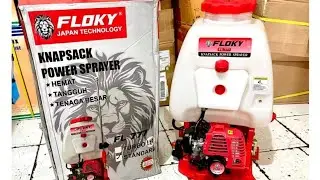Knapsack Sprayer TU26 20Liter Floky 2Tak Mesin Semprot Hama 20L Floky FLK777 Mist Sprayer 20L Floky