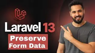 Laravel 13 Tutorial #21 - Preserve Form Data After Validation Error | old() Helper