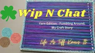 WIP and Yarn Chat 91 Red Heart Yarn Weaving a Placemat My Craft Story, Figuring Out How to Do this!