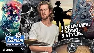 One Drummer, One Song, Five Styles (w/ JP Bouvet) | The Drum Department 🥁 (Ep.40)