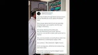 Fair and strong speculation. What is the situation at your place, blue collar jobs are  expensive?