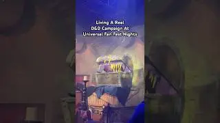 IRL Dungeons & Dragons - Universal Fan Fest Nights #fanfestnights #universalhollywood #dandd