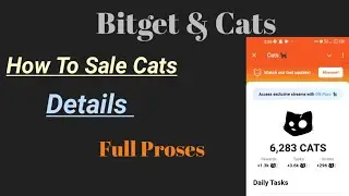 How To sale Cats Bitget Exchange | Bitget Sey Cate Coin kasa sale Krny hain | Bitget Exchange
