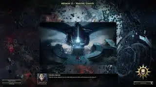 Dawn Of War 3: Taldeer, Macha And Ronahn Escape Autarch Kyre Through A Colossus Gate