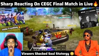 Sharp Reaction On Soul CEGC Final Match🔥| Full Goosebumps Gameplay🤩| Must watch💯 #ravensharp