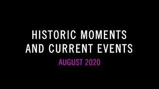 Editorial Holidays August 2020