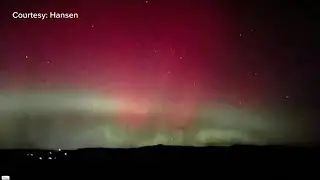 Northern Lights making rare appearance in Montana
