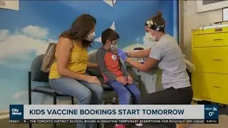 COVID-19 vaccine appointments for children 5-11 open Tuesday