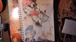Shokugeki No Soma/Food Wars Speed Drawing