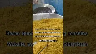 Besan Bundi dana making machine. #machine #best #besan #bundi