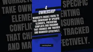 OWNERSHIP | 5 REASONS WHY WE NEED WORKSETS IN REVIT #learningrevit #revit #bim #worksets