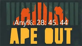 Ape Out Speedrun. Any% in 28:45.44