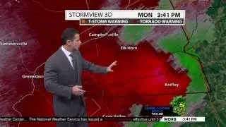 WDRB-TV - Severe Weather Coverage - 7/4/2016 3:28-3:55pm