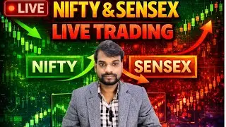NIFTY & SENSEX Live Trading 🔥 | Intraday Scalping Strategy