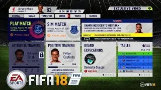 *Leaked* FIFA 18 CAREER MODE