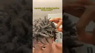 Freeform dreads tips (start & maintain) #shorts #freeformlocs #dreadlocks