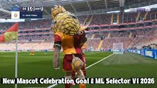 Новый талисман для празднования гола и селектор ML V1 2026 - PES 2021 и Football Life 2026