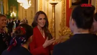 Windsor, Kate Middleton celebra le Red Roses: la Coppa del Mondo a castello.