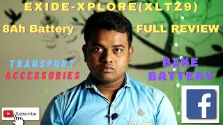 🆕EXIDE-XPLORE(XLTZ9) 8Ah Battery FULL REVIEW | for Bike